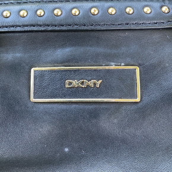 DKNY black leather purse - Picture 4 of 7